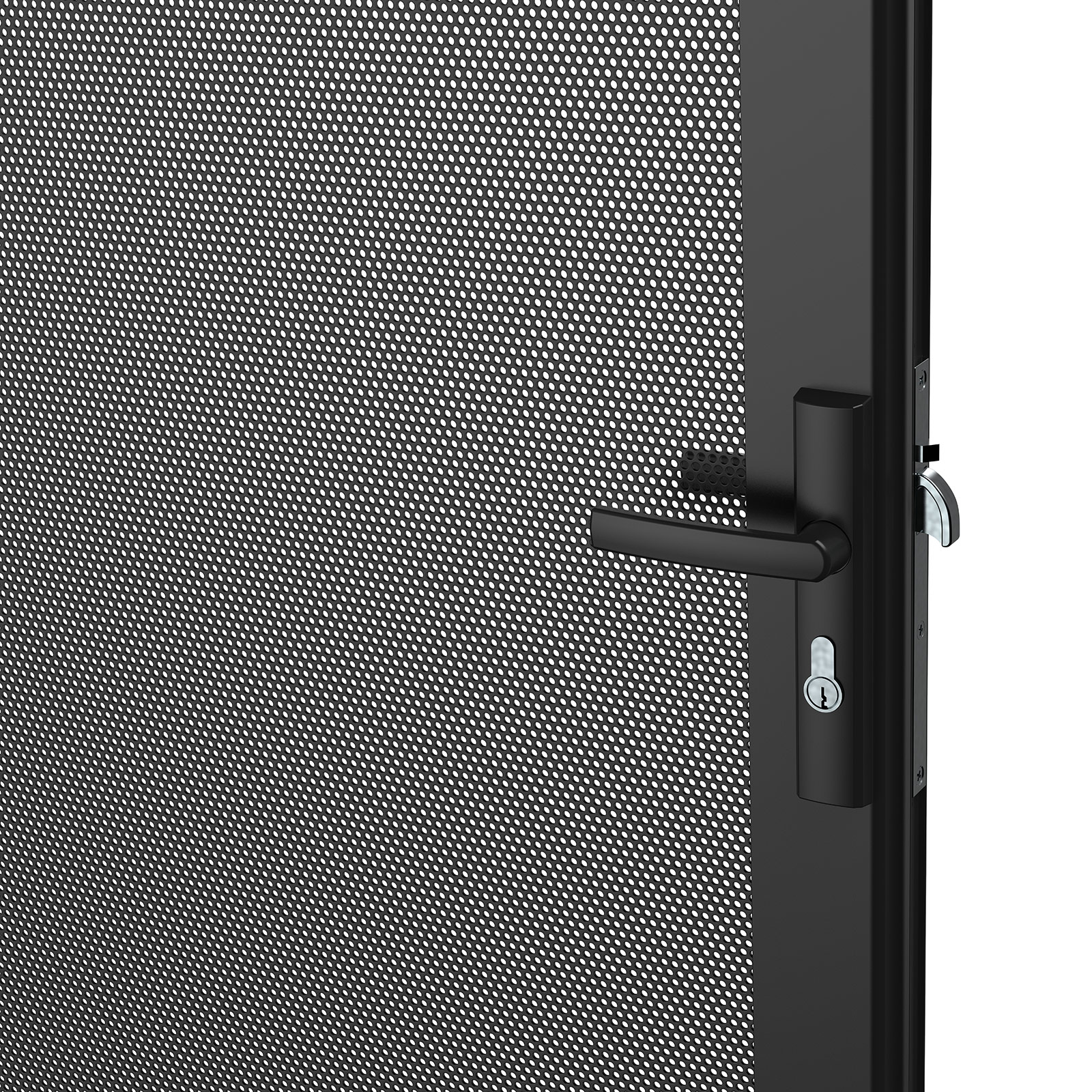 Adjusta Door Single Point Lock Adjustable Security Screen Door