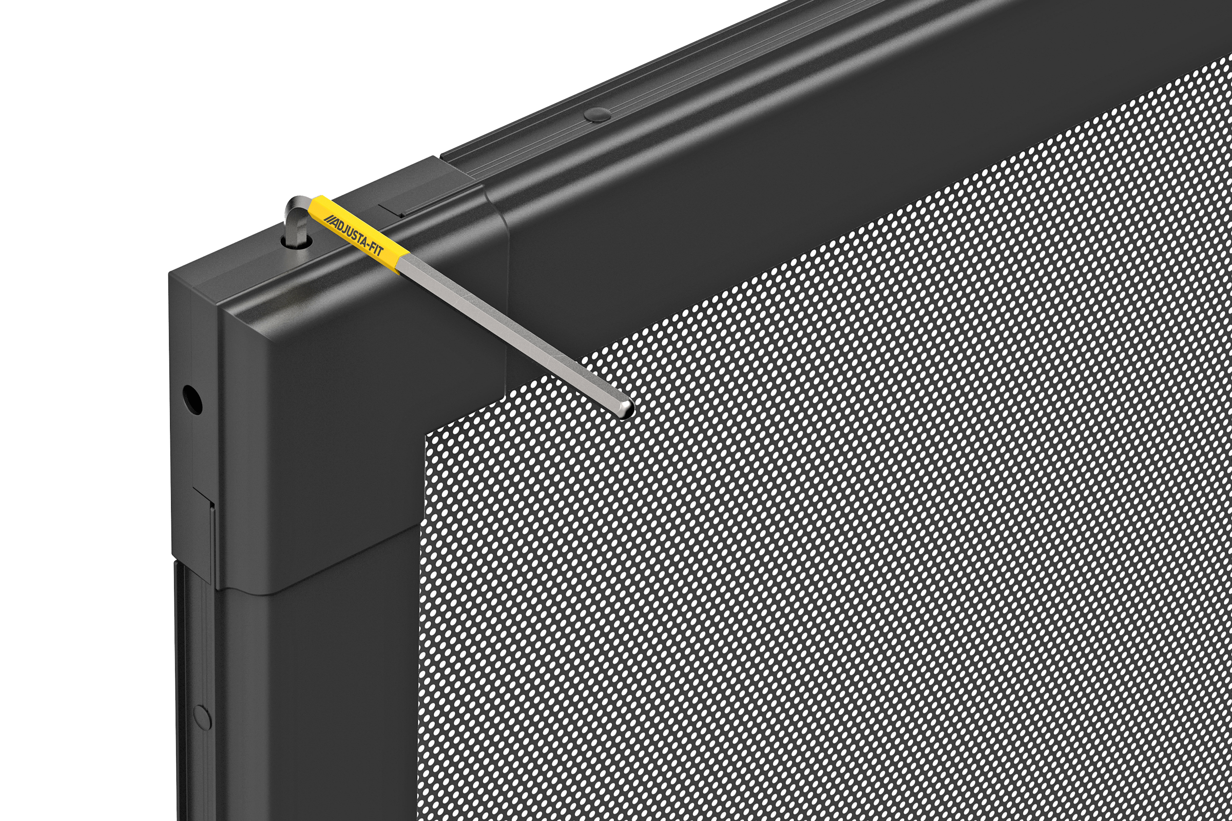 Adjusta-Door / Custom-fit adjustable Security Screen Door